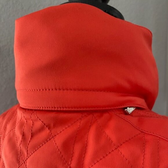 VINTAGE Y2K Spyder Xtl 10000 Ski Snowboard Winter Jacket Coat Coral Orange Sz 8 - Picture 10 of 16